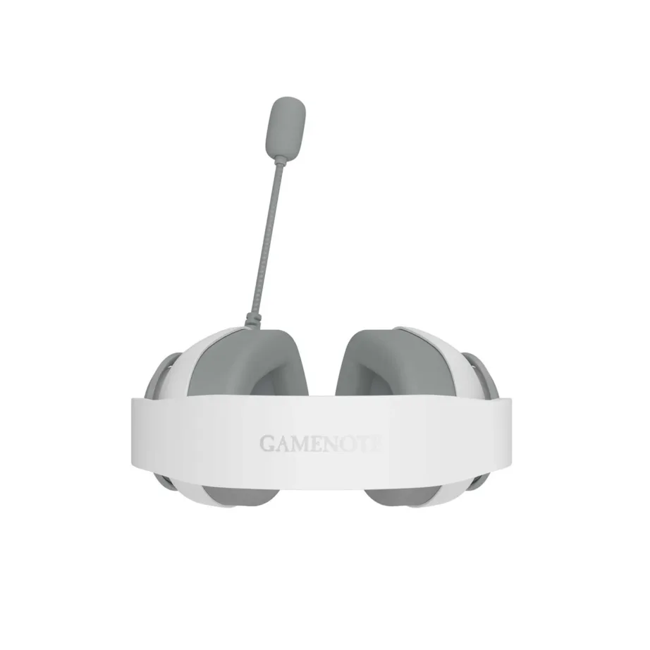 Havit H2230BG valge/hall juhtmevaba mänguripeakomplekt, 50 mm draiverid, 10 m ulatus, USB-C, boom-mikrofon, 238 g – 2