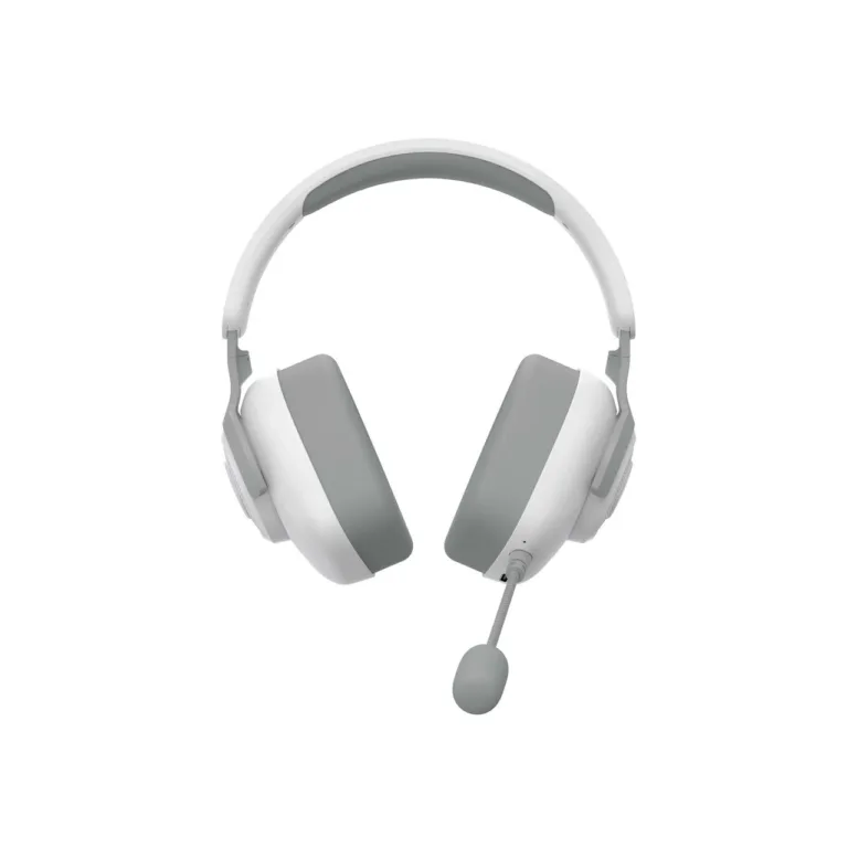 Havit H2230BG valge/hall juhtmevaba mänguripeakomplekt, 50 mm draiverid, 10 m ulatus, USB-C, boom-mikrofon, 238 g