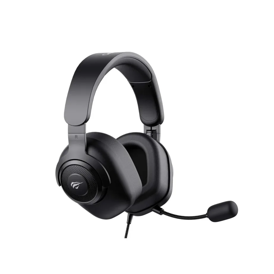 Havit H2230D 3,5 mm juhtmega/multifunktsionaalne must mänguripeakomplekt 50 mm kõlarielementide ja eemaldatava mikrofoniga, 1,8 m kaabel – 5