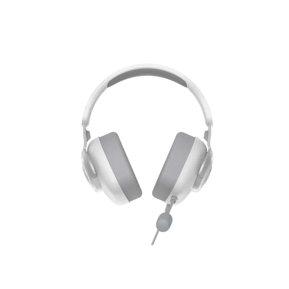 Havit H2230D valge/hall juhtmega ja juhtmevaba mänguri peakomplekt ear-hook stiiliga, 3,5 mm ühendus, eemaldatav mikrofon – 3