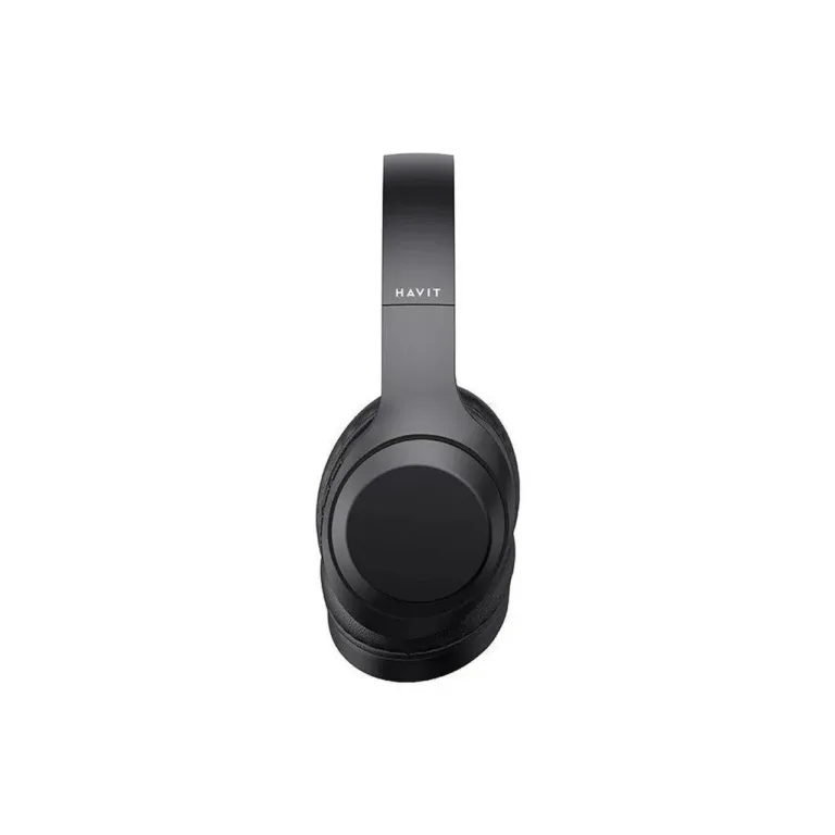 Havit H628BT mustad juhtmevabad/juhtmega kokkupandavad on-ear kõrvaklapid Bluetooth 5.3, 40 mm, 10 h aku
