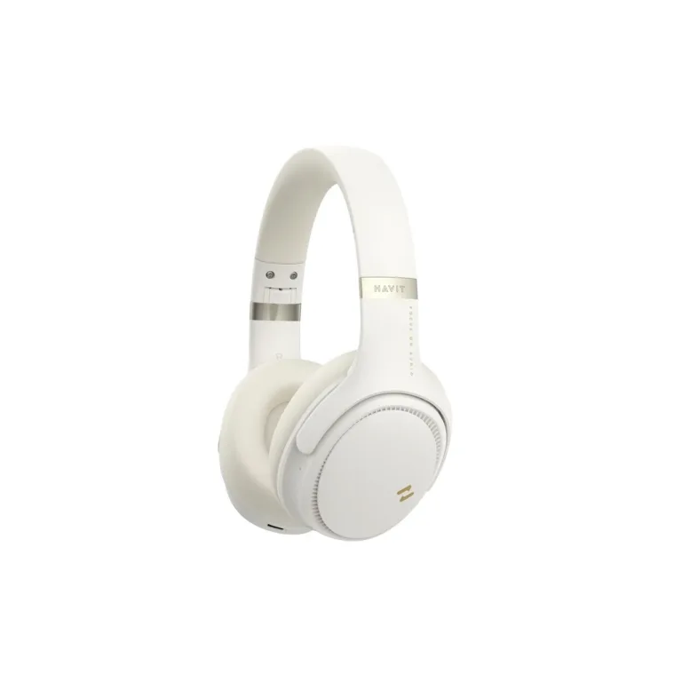Havit H630BT PRO 182x82x192 mm kollased Bluetooth 5.3 ANC kokkupandavad juhtmevabad/juhtmega kõrvaklapid muusika ja kõnede jaoks