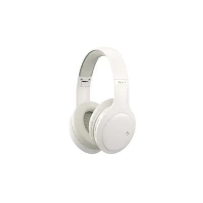 Havit H633BT beežid juhtmevabad kokkupandavad on-ear kõrvaklapid Bluetooth 5.3, 40 mm draiverid, 20 h aku, USB-C