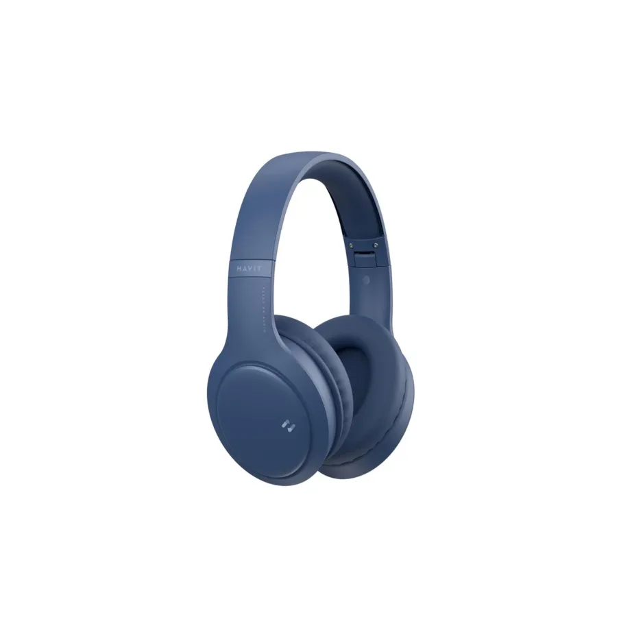 Havit H633BT sinised juhtmevabad Bluetooth 5.3 kokkupandavad on-ear kõrvaklapid, 40 mm draiver, 20 h aku, mikrofon ja helikaabel, muusika ja kõnede jaoks - 2