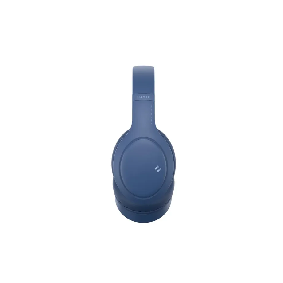 Havit H633BT sinised juhtmevabad Bluetooth 5.3 kokkupandavad on-ear kõrvaklapid, 40 mm draiver, 20 h aku, mikrofon ja helikaabel, muusika ja kõnede jaoks - 3