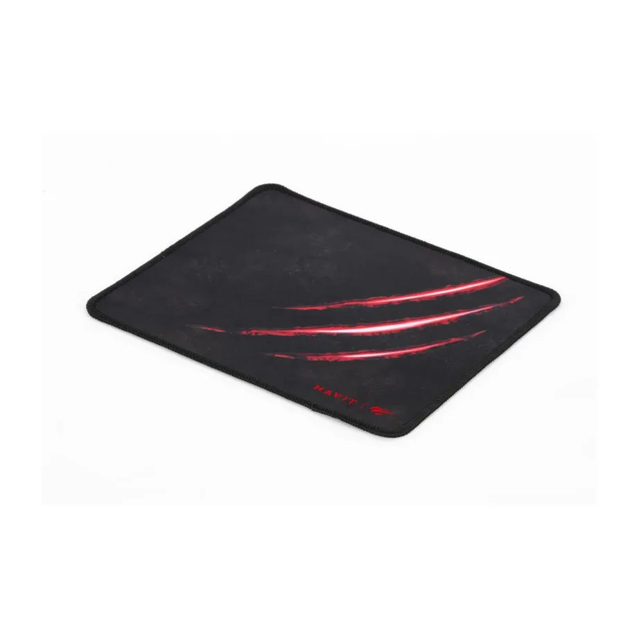 Havit HV-MP838 250×210 mm must/punane mängurihiirematt ilma randmetoeta – 5