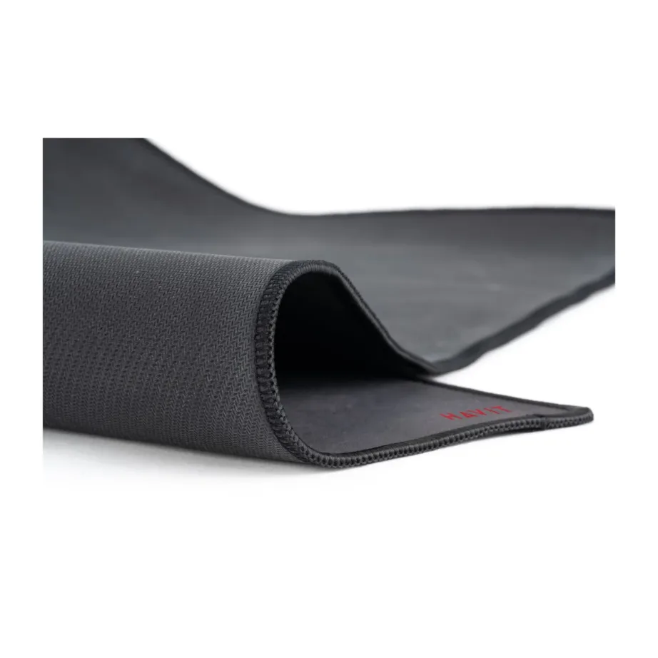 Havit HV-MP861 700×300 mm must-punane mängurihiirematt ilma randmetoeta – 5