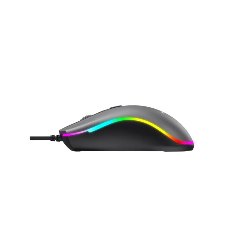 Havit MS72 1200 DPI USB juhtmega optiline ergonoomiline hiir, 113,5 × 60 × 38 mm, must, paremakäeline
