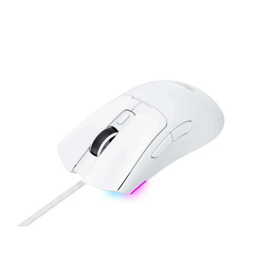 Havit MS966 valge 7-nupuline 80 g optiline juhtmega mängurihiir paremakäelisele, 1,6 m kaabel – 4