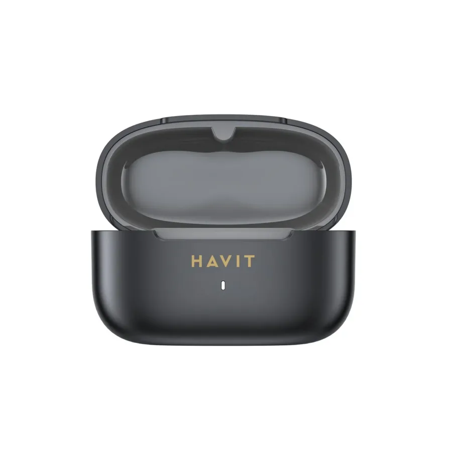 Havit OWS910 mustad juhtmevabad TWS Bluetooth 5.3 kõrvaklapid IPX4, 6h heliesitust, laadimiskarbi ja mikrofoniga - 5
