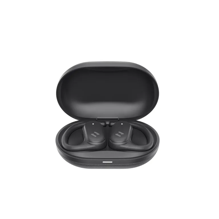 Havit OWS915 mustad TWS Bluetooth 5.4 IPX5 juhtmevabad kõrvaklapid laadimiskarbiga, 8,5 h aku, mikrofoniga, 1000 mAh karp