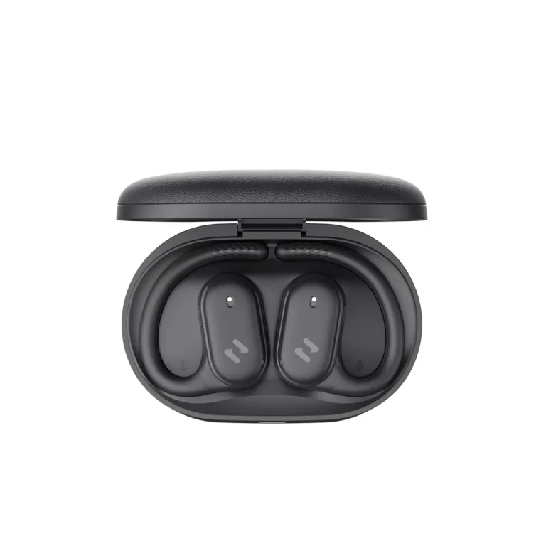 Havit OWS915 mustad TWS Bluetooth 5.4 IPX5 juhtmevabad kõrvaklapid laadimiskarbiga, 8,5 h aku, mikrofoniga, 1000 mAh karp