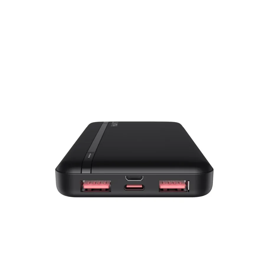 Havit PB90 10000mAh must LiPo akupank 2×USB-A, USB-C ja LED-indikaatoritega – 6