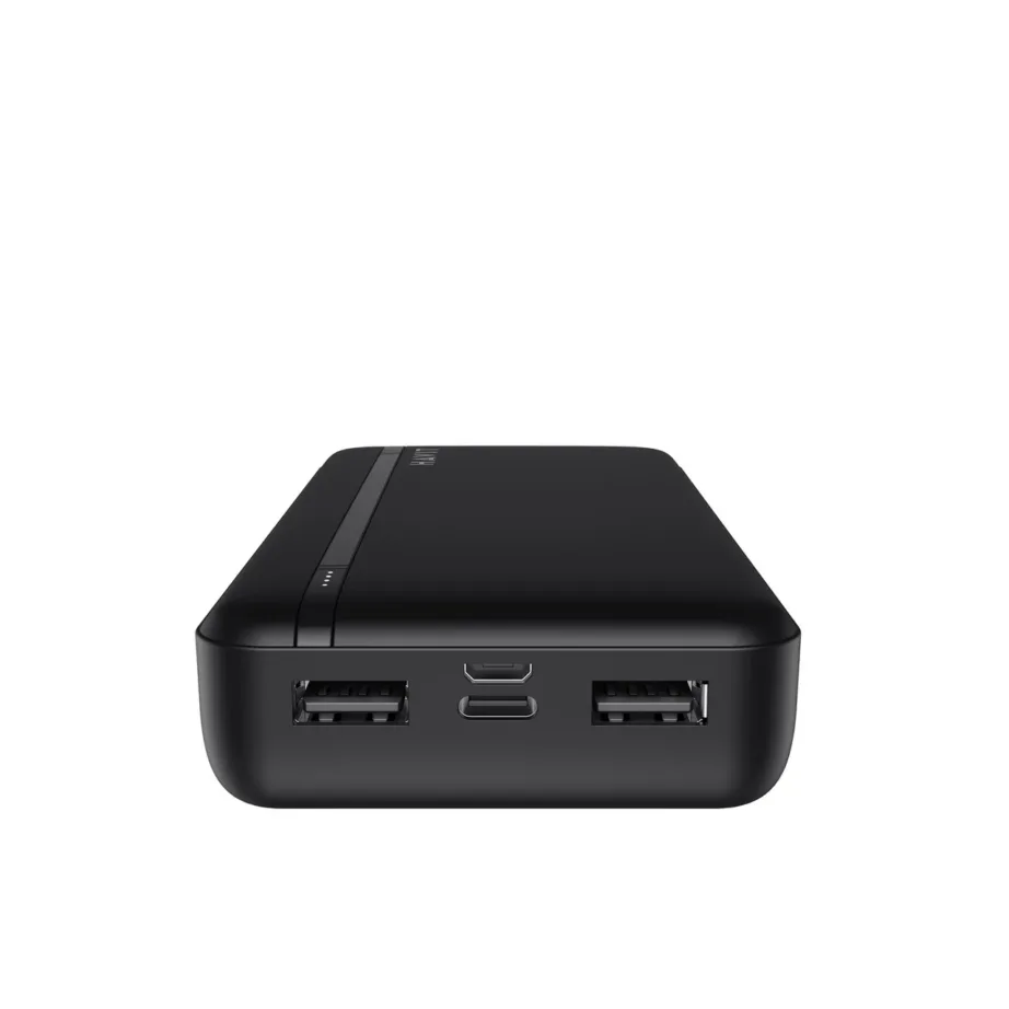 Havit PB91 20000mAh must LiPo akupank, USB-C ja 2x USB-A väljundiga, LED-indikaatorid, 130x70x27 mm, kuni 2 seadmele – 4