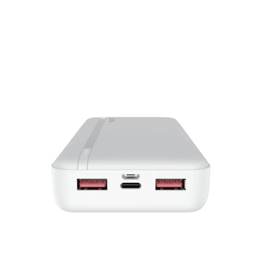 Havit PB92 20000mAh valge LiPo akupank, 2x USB-A, USB-C, LED-indikaator – 6