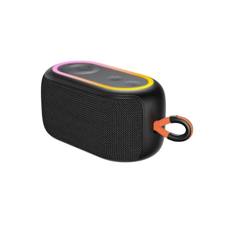 Havit SK809BT must IPX5 veekindel Bluetooth 5.3 kaasaskantav kõlar TWS 6W, 1200mAh aku, RGB taustvalgustusega