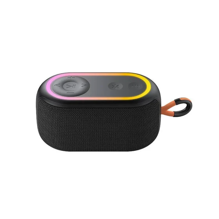 Havit SK809BT must IPX5 veekindel Bluetooth 5.3 kaasaskantav kõlar TWS 6W, 1200mAh aku, RGB taustvalgustusega