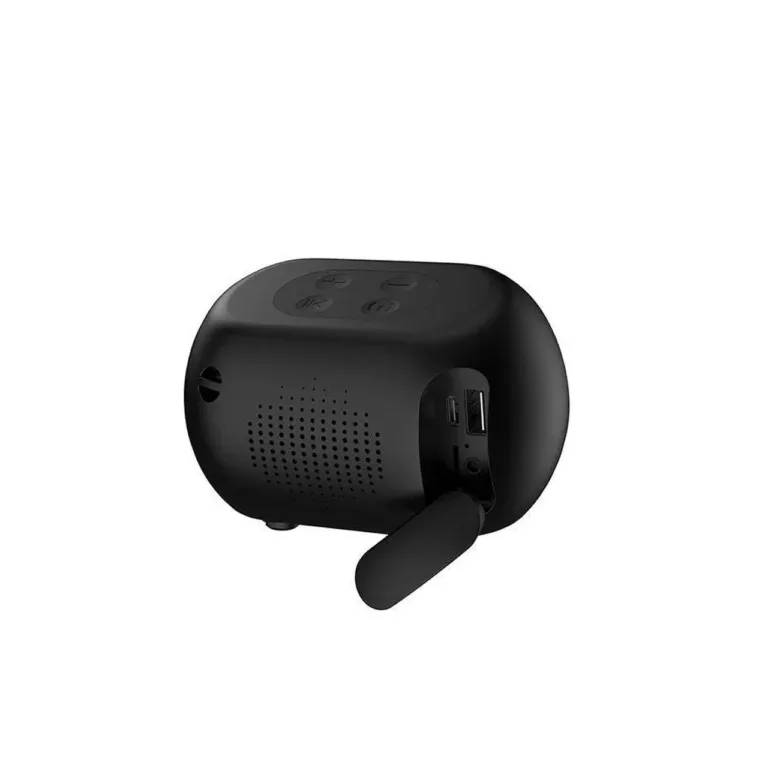 Havit SK885BT 8W must Bluetooth 5.3 kaasaskantav kõlar 1800 mAh akuga, FM-raadio ja TWS-iga, 118x81x84,5 mm