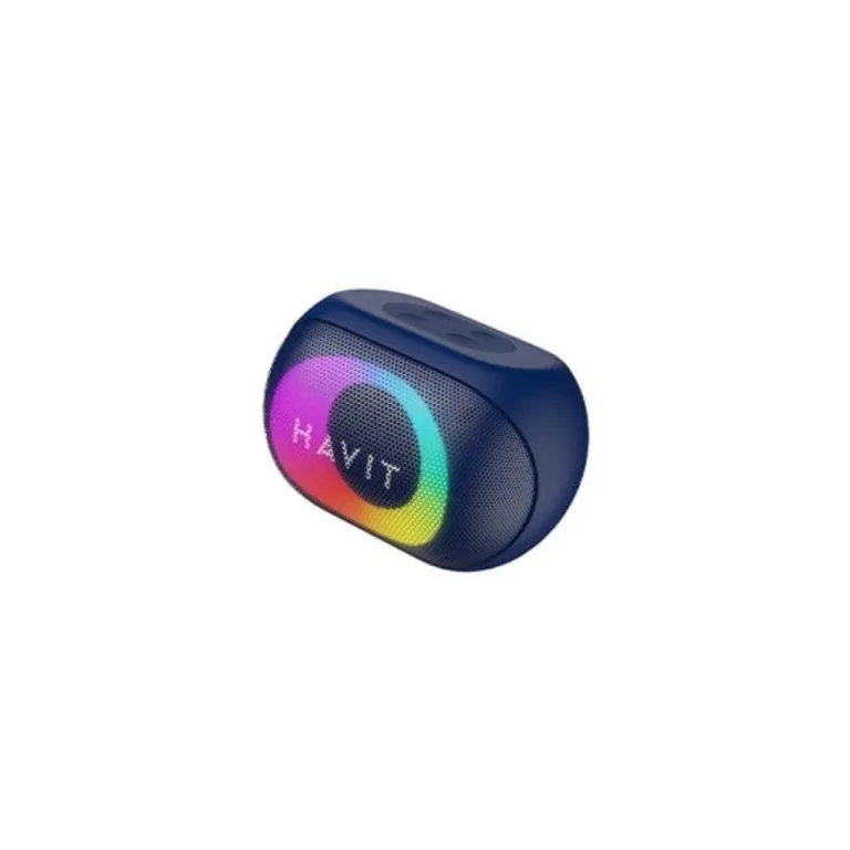 Havit SK885BT sinine 8W kaasaskantav Bluetooth 5.3 kõlar, TWS, FM-raadio, 1800mAh aku, AUX ja USB, 118x81x84,5 mm