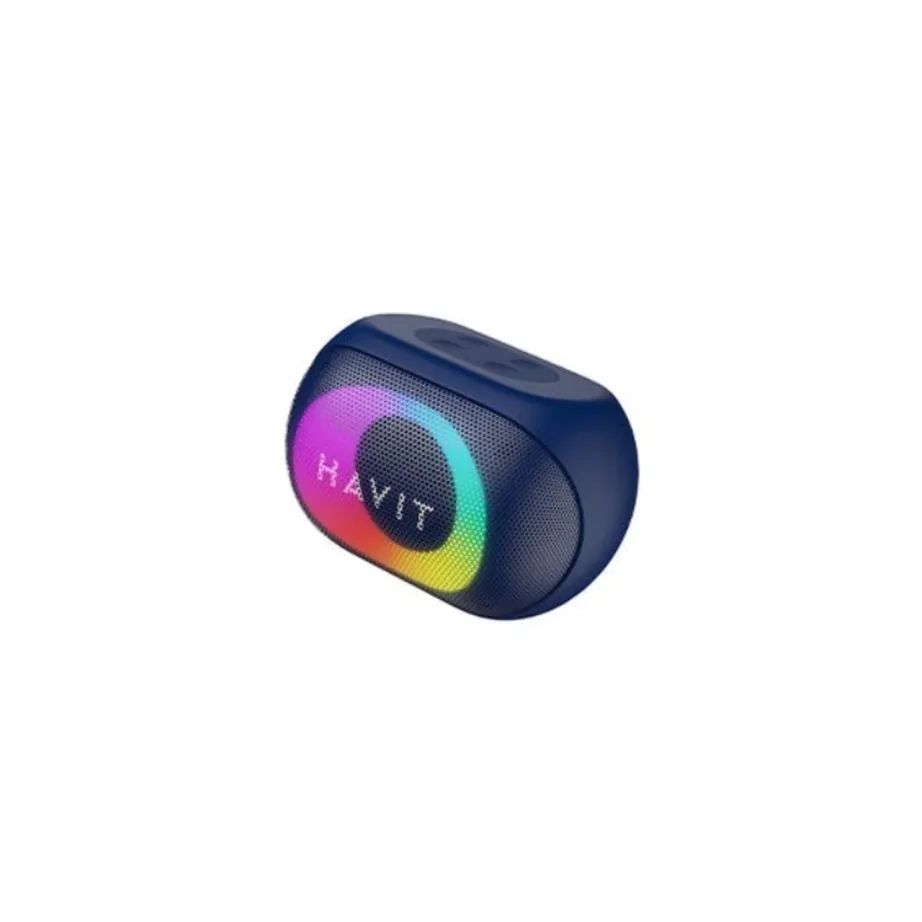 Havit SK885BT sinine 8W kaasaskantav Bluetooth 5.3 kõlar, TWS, FM-raadio, 1800mAh aku, AUX ja USB, 118x81x84,5 mm