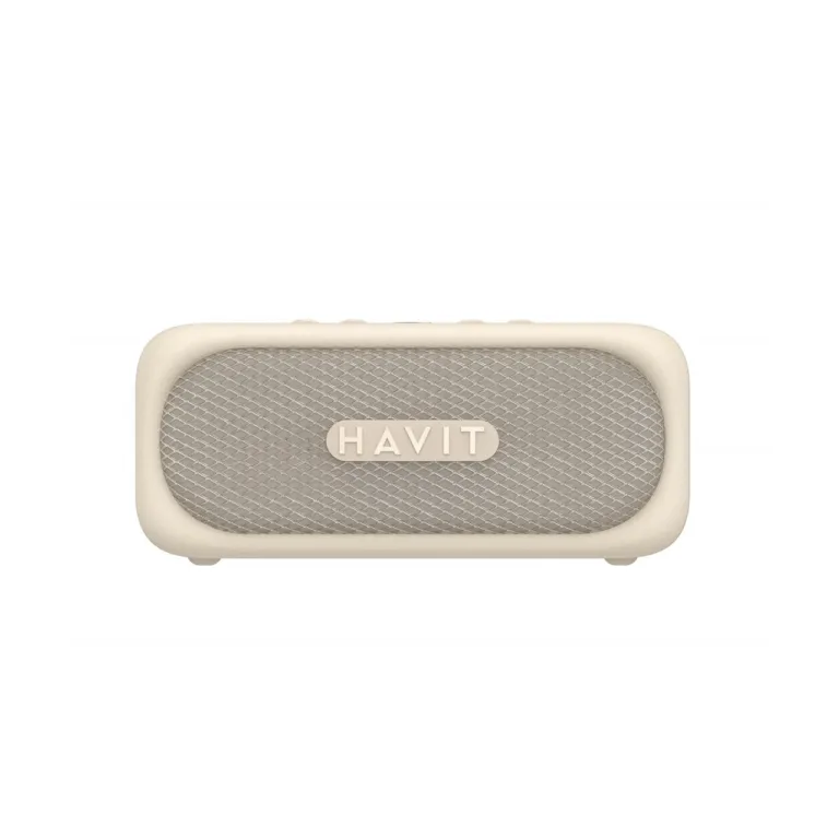 Havit SK905BT 160 mm beež IPX7 veekindel Bluetooth 5.3 kaasaskantav kõlar, 2x10 W TWS, 2000 mAh aku