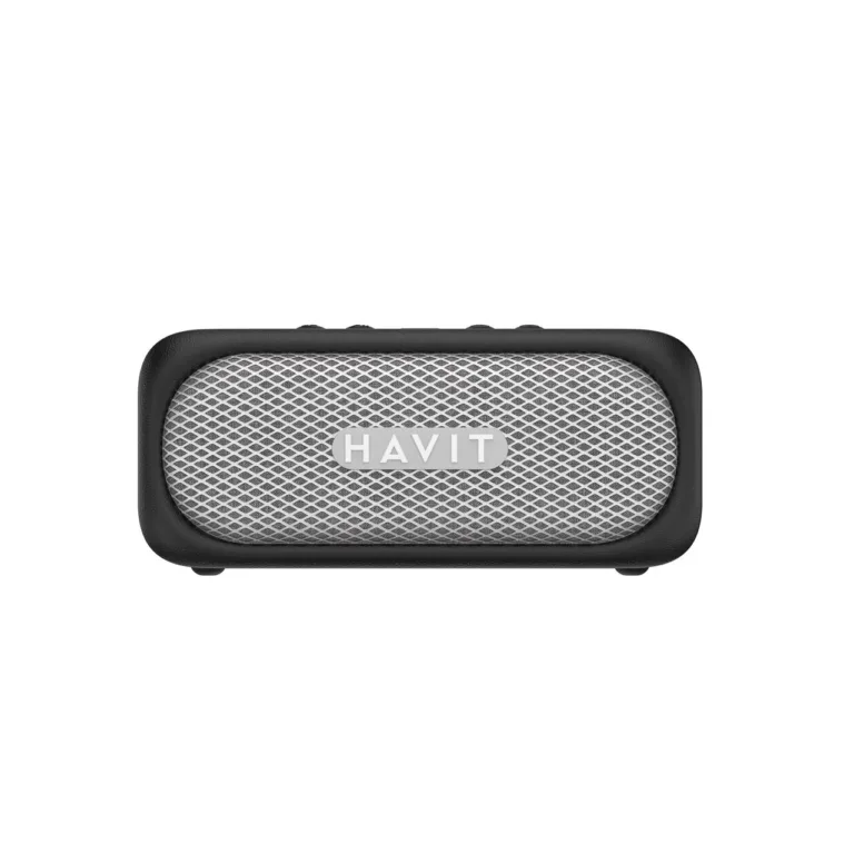 Havit SK905BT 160x71,5x70 mm must IPX7 veekindel Bluetooth 5.3 kaasaskantav stereokõlar, 2000 mAh aku, TWS, AUX, TF-kaardi tugi