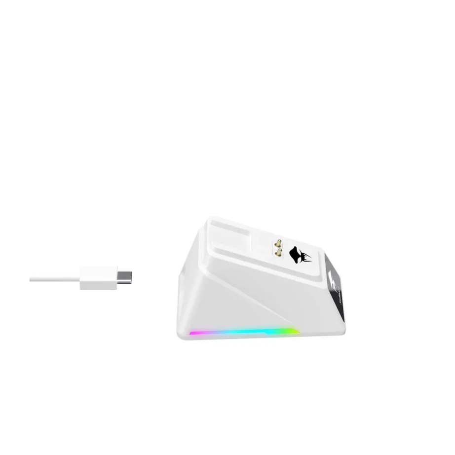 Havit StarBlaze-1wb 26000 DPI must-valge 63 g juhtmega/juhtmevaba mängurihiir ABS-ist 6 nupuga – 15