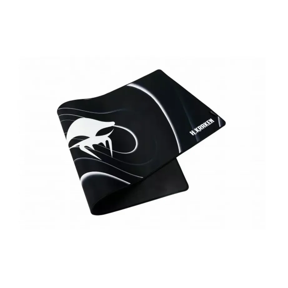 Havit Stellarisforce-1 900x400x6 mm must/valge libisemiskindel kummist mängurihiirematt – 4