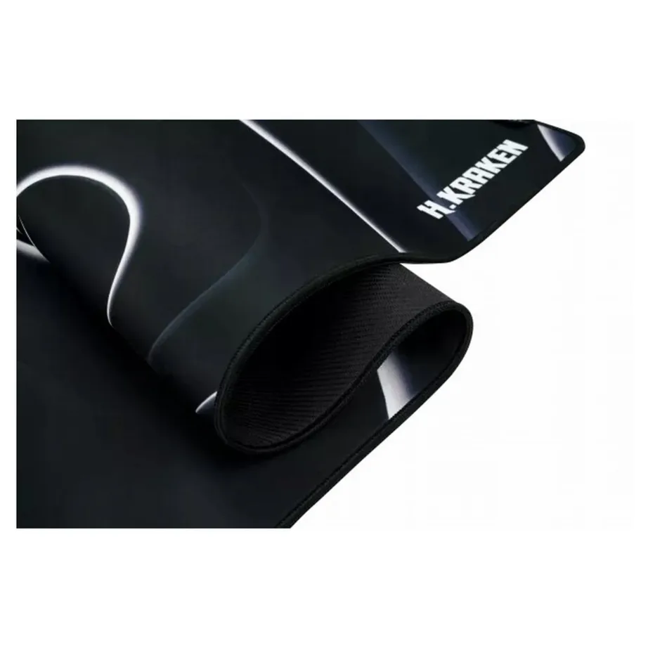 Havit Stellarisforce-1 900x400x6 mm must/valge libisemiskindel kummist mängurihiirematt – 5