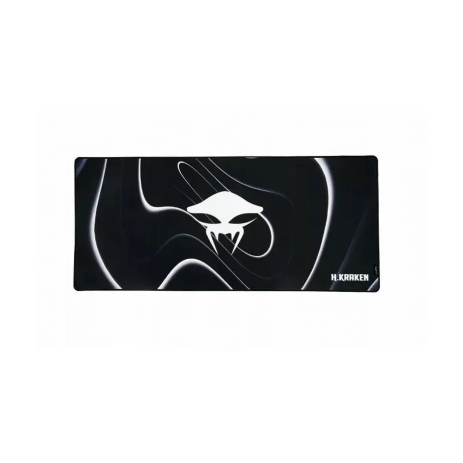 Havit Stellarisforce-1 900x400x6 mm must/valge libisemiskindel kummist mängurihiirematt