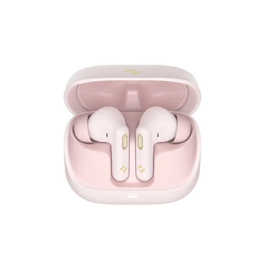 Havit TW906 Pro roosad TWS Bluetooth 5.3 in-ear kõrvaklapid ANC ja laadimiskarbiga, 10 mm draiver, 5 h taasesitus – 10