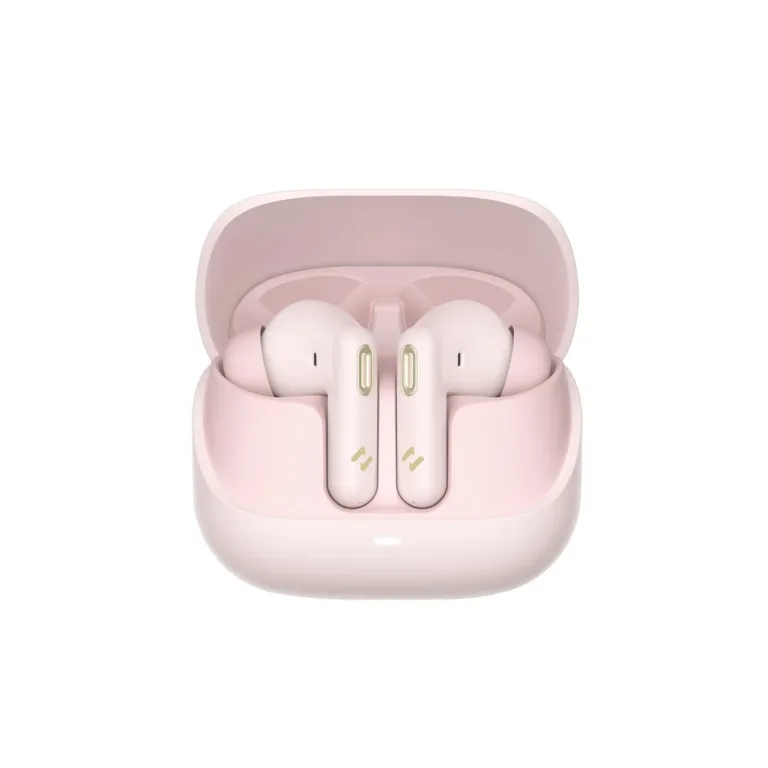 Havit TW906 Pro roosad TWS Bluetooth 5.3 in-ear kõrvaklapid ANC ja laadimiskarbiga, 10 mm draiver, 5 h taasesitus