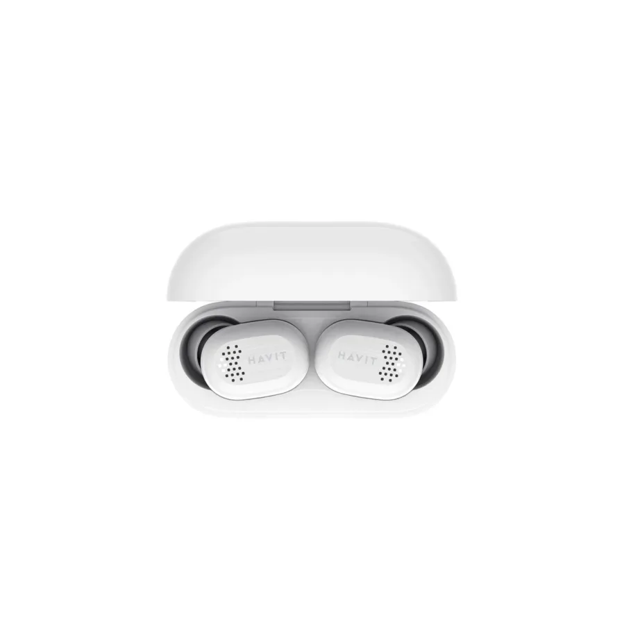Havit TW925white TWS 5.1 valged juhtmevabad in-ear kõrvaklapid mikrofoniga ja laadimiskarbiga, 5 h heli, 15 h tööaeg - 9