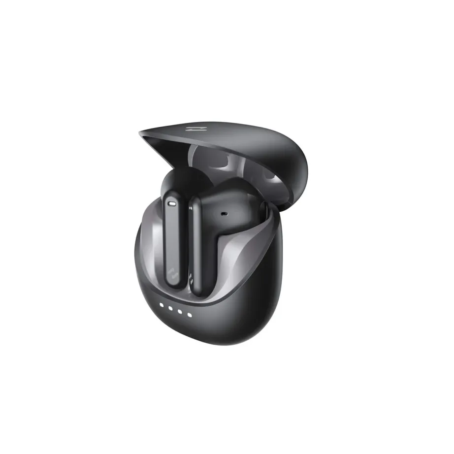 Havit TW931 mustad TWS juhtmevabad in-ear kõrvaklapid Bluetooth 5.4, laadimiskarbi ja mikrofonidega, 6 tundi kuulamisaega – 4