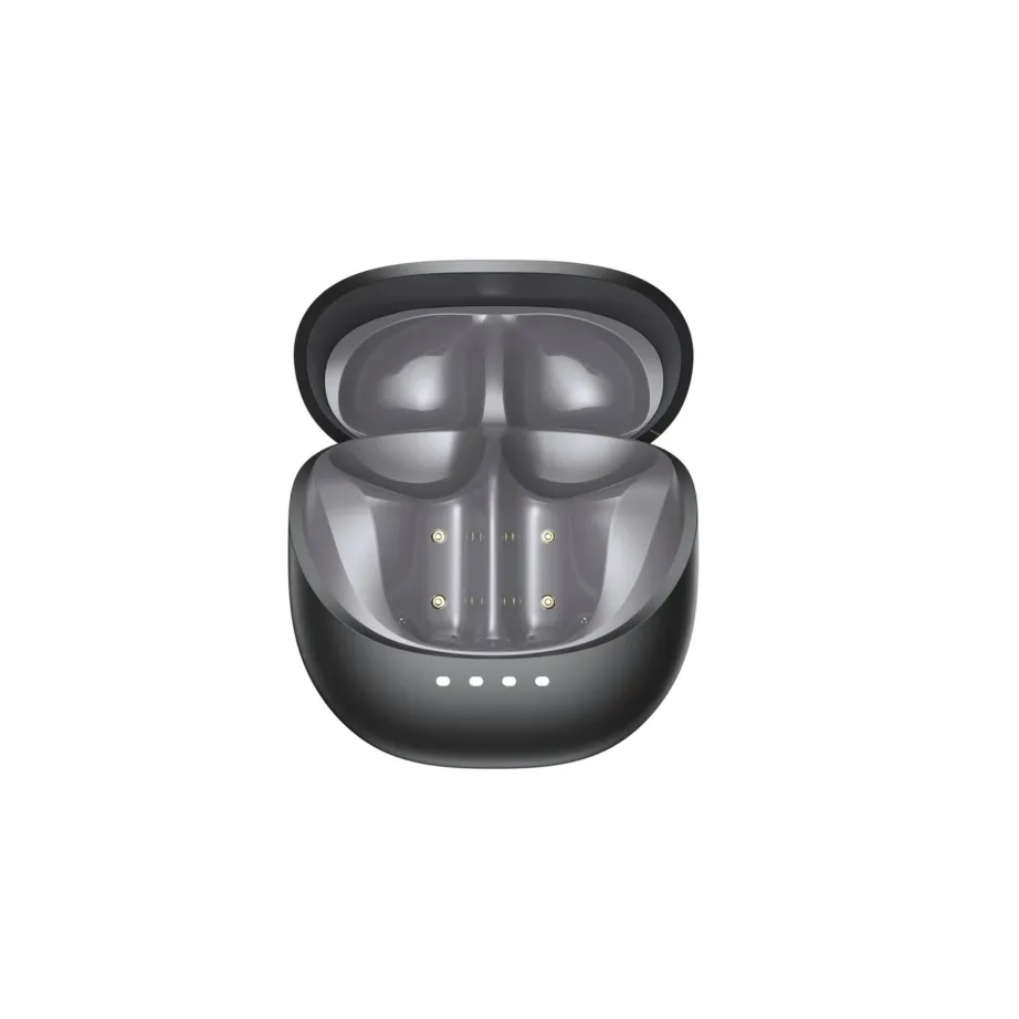 Havit TW931 mustad TWS juhtmevabad in-ear kõrvaklapid Bluetooth 5.4, laadimiskarbi ja mikrofonidega, 6 tundi kuulamisaega – 7