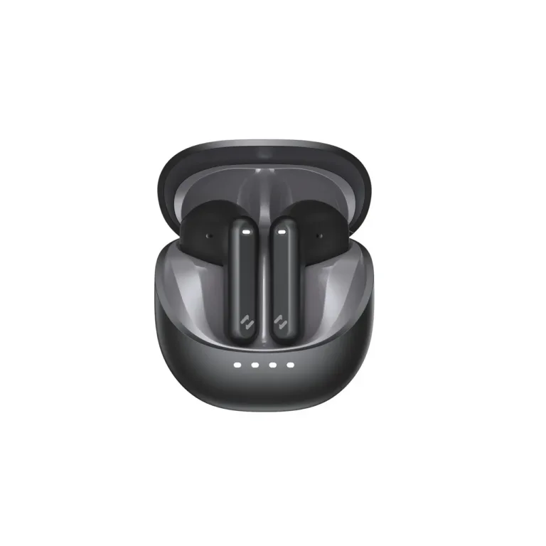 Havit TW931 mustad TWS juhtmevabad in-ear kõrvaklapid Bluetooth 5.4, laadimiskarbi ja mikrofonidega, 6 tundi kuulamisaega