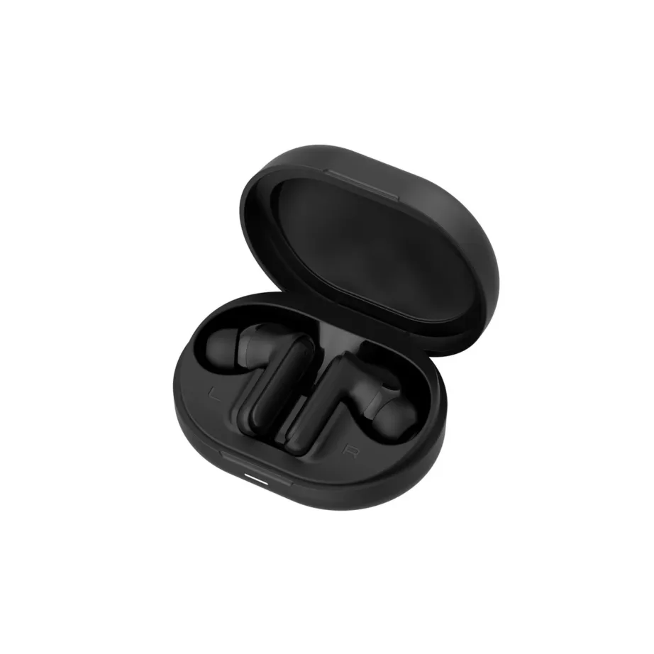 Havit TW950 mustad TWS juhtmevabad kõrvaklapid Bluetooth 5.3, 7h akuga, 63x28x48 mm laadimiskarbiga, 4 mikrofoniga kõnede ja muusika jaoks – 5