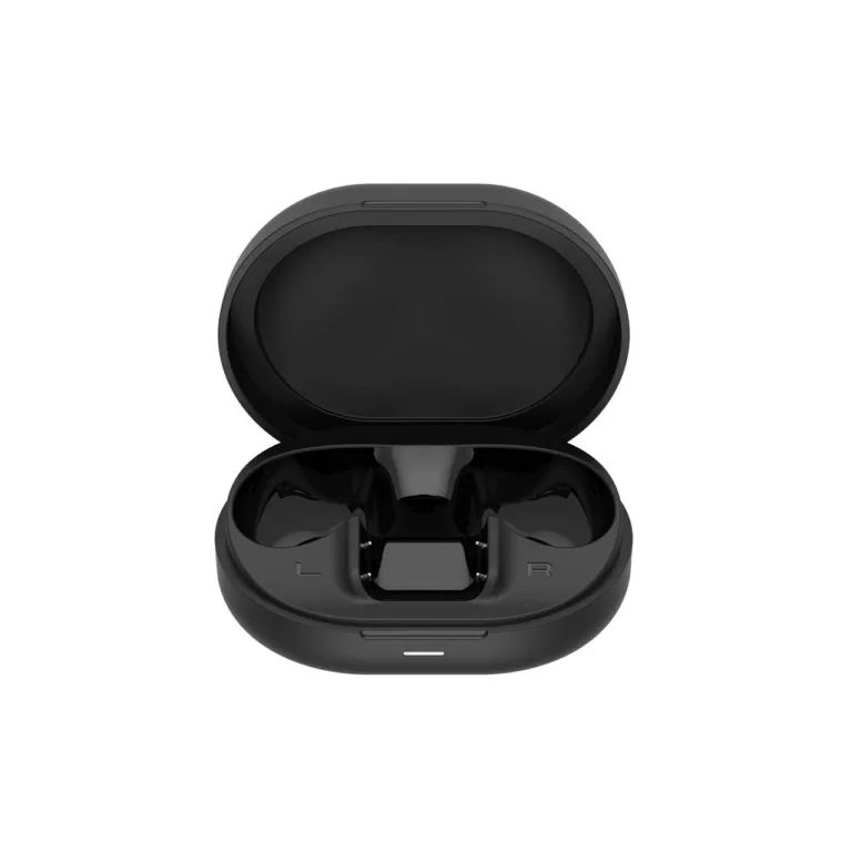Havit TW950 mustad TWS juhtmevabad kõrvaklapid Bluetooth 5.3, 7h akuga, 63x28x48 mm laadimiskarbiga, 4 mikrofoniga kõnede ja muusika jaoks