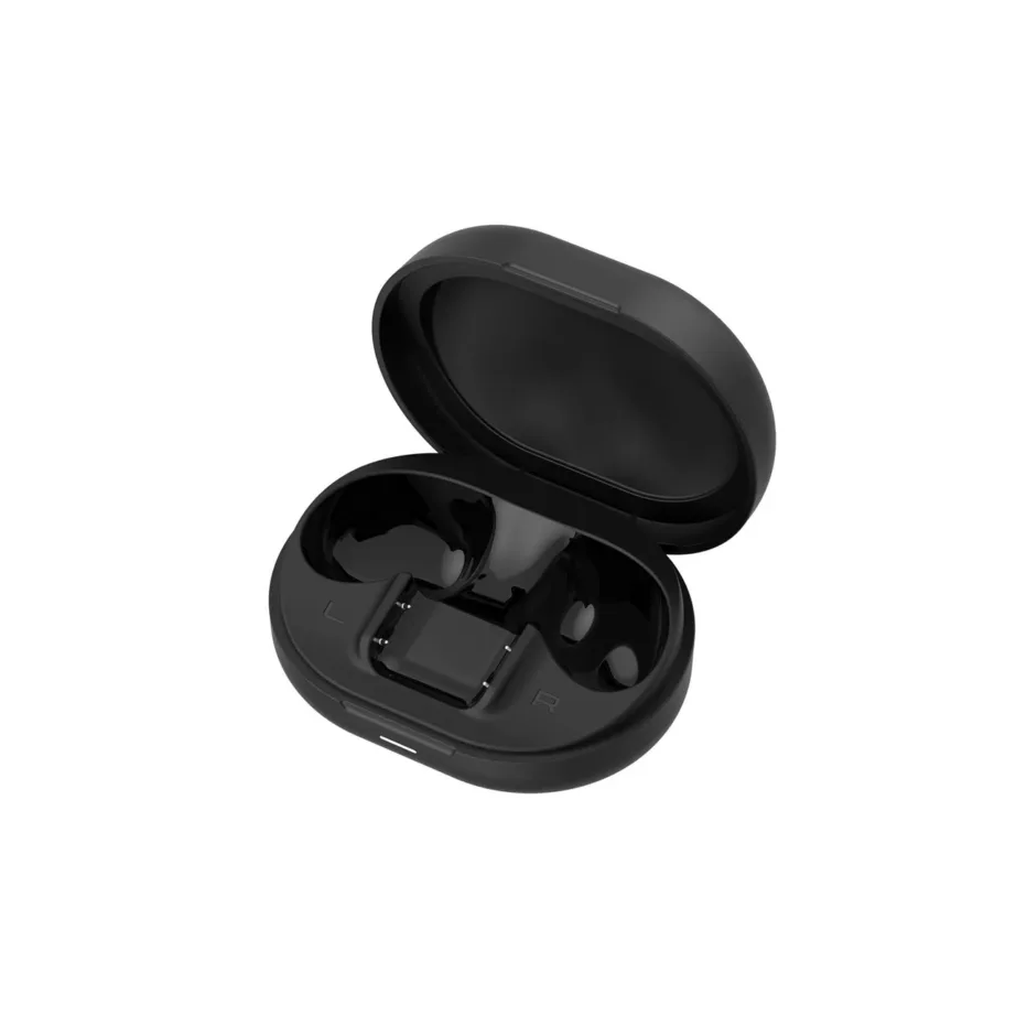 Havit TW950 mustad TWS juhtmevabad kõrvaklapid Bluetooth 5.3, 7h akuga, 63x28x48 mm laadimiskarbiga, 4 mikrofoniga kõnede ja muusika jaoks – 7