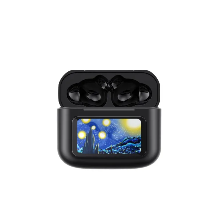 Havit TW956 mustad TWS Bluetooth 5.4 in-ear juhtmevabad kõrvaklapid, 7 h taasesitusajaga, laadimiskarbiga ja mikrofoniga