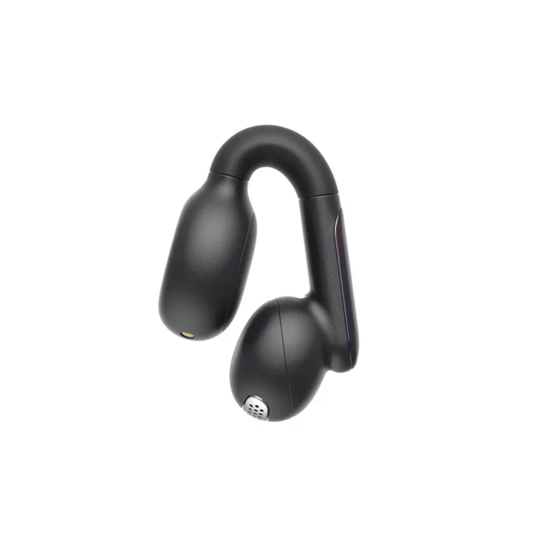 Havit TW980 mustad TWS Bluetooth 5.3 ear-hook kõrvaklapid laadimiskarbiga, 6,5+23 h aku, mikrofon, juhtmevaba, muusika/kõned