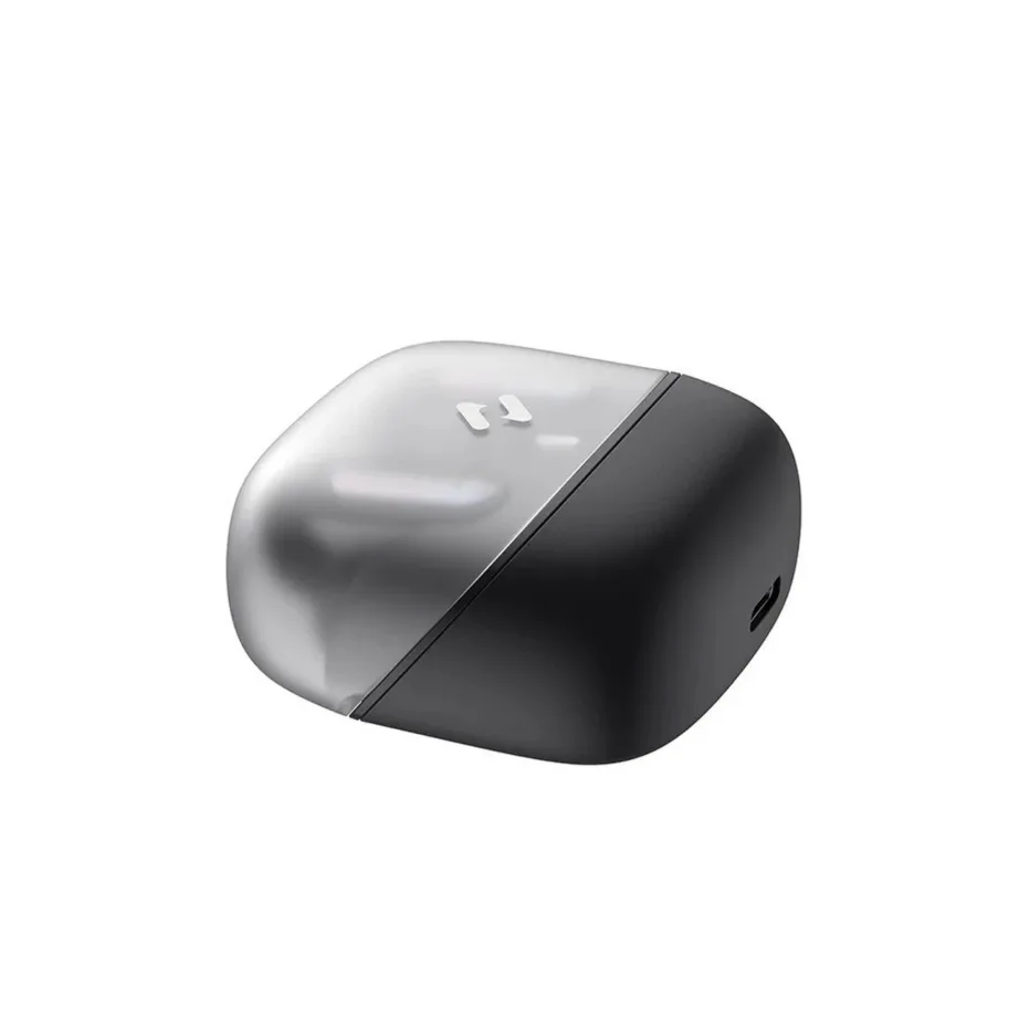 Havit TW980 mustad TWS Bluetooth 5.3 ear-hook kõrvaklapid laadimiskarbiga, 6,5+23 h aku, mikrofon, juhtmevaba, muusika/kõned – 5