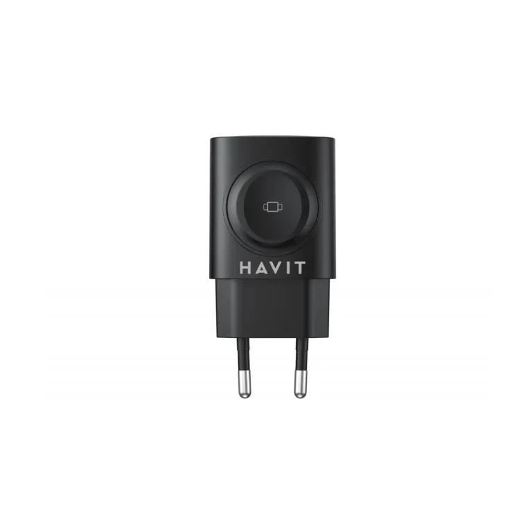 Havit UC132 EU 22W GaN must laadija, 4x USB-C, 2x USB-A, ülepinge- ja ülekuumenemiskaitse, vooluvõrgutoitega