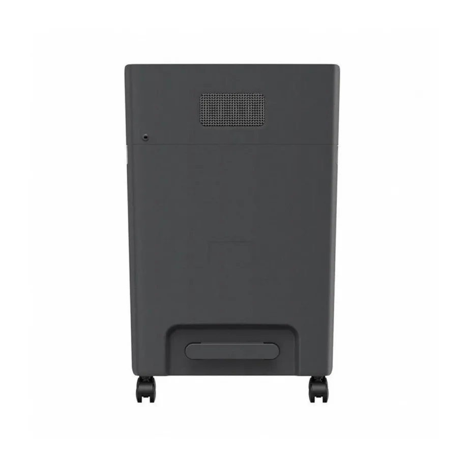 Hewlett-Packard 581835 Pro Shredder 10MC 20L mikro-lõikur P-5, 10 lehte, hävitab paberi ja kaardid, tumehall – 2