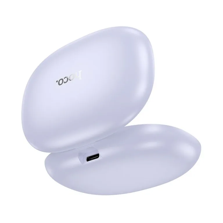 Hoco EA6 Bluetooth 5.4 avatud disainiga juhtmevaba peakomplekt, lilla, laadimiskarbiga, muusika ja kõnede jaoks