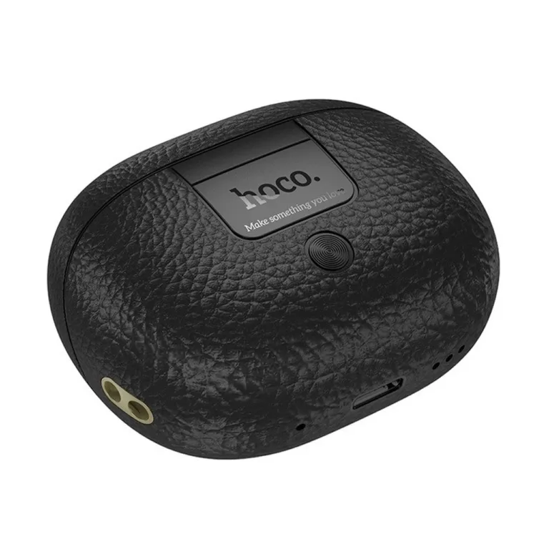 HOCO EQ23 PLUS II juhtmevabad in-ear Bluetooth 5.4 mustad kõrvaklapid mürasummutuse ja laadimiskarbiga, 7 h kõneaeg, muusika/kõnede jaoks