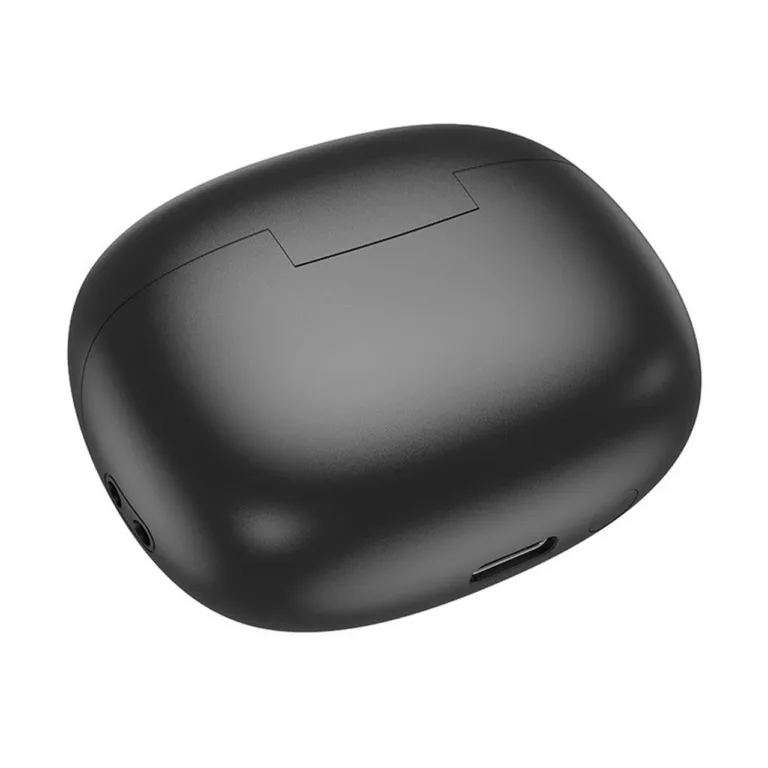 Hoco EQ5 5.3 Bluetooth mustad in-ear juhtmevabad kõrvaklapid aktiivse mürasummutusega, laadimiskarbiga, 7 tundi kõneaega