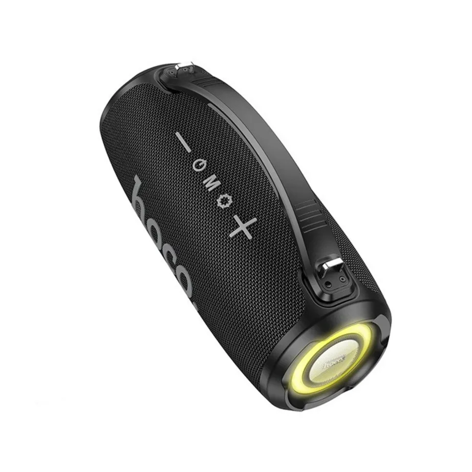 HOCO HA4 2x20W must kaasaskantav Bluetooth 5.3 kõlar RGB valgustusega, FM, TF, USB, AUX, 4500 mAh aku – 3