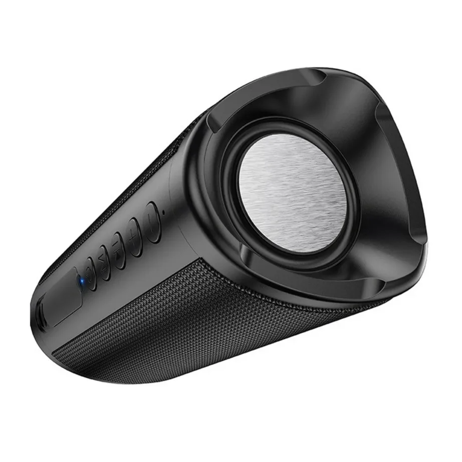 HOCO HC4 must kaasaskantav Bluetooth 5.0 kõlar, FM-raadio, TF, USB, AUX, 2 x 5W, 200x88x81 mm, 1500mAh akuga
