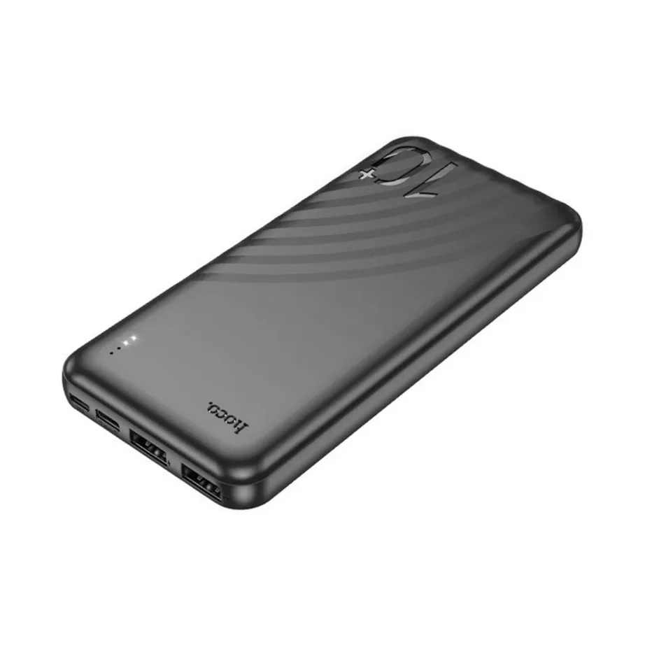 Hoco J123 10 000 mAh must akupank USB-A, USB-C, Micro sisenditega - 2